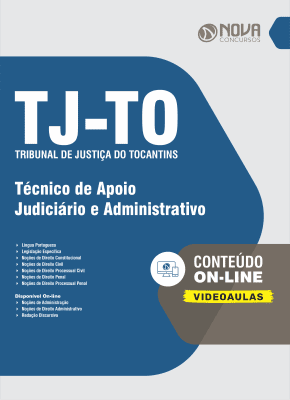 Apostila TJ-TO 2023 - Técnico de Apoio Judiciário e Administrativo