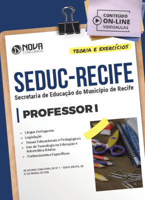 Apostila SEDUC RECIFE 2023 - Professor I