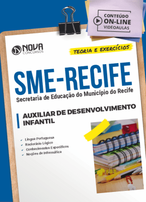 Apostila SME Recife 2023 - Auxiliar de Desenvolvimento Infantil