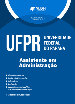 Apostila UFPR 2023 - Assistente em Administração