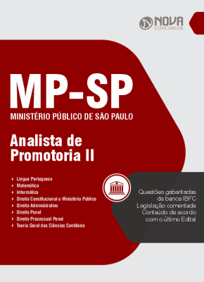 Apostila MP-SP em PDF 2023 - Analista de Promotoria II
