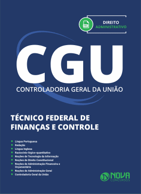 Apostila CGU - Técnico Federal de Finanças e Controle (TFFC)