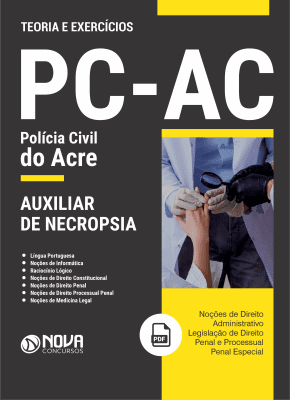 Apostila PC-AC 2023 - Auxiliar de Necropsia