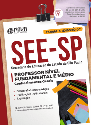 Apostila SEE-SP 2023 - Professor de Ensino Fundamental e Médio