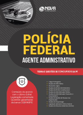 Apostila PF em PDF 2023 - Agente Administrativo