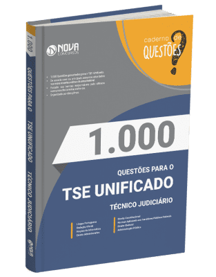 Livro 1.000 Questões Gabaritadas TSE Unificado - Técnico Judiciário