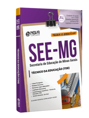 Apostila SEE-MG 2023 - Técnico da Educação - TDE