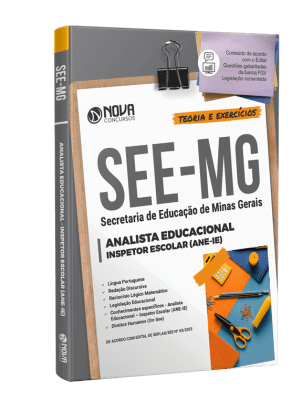 Apostila SEE-MG 2023 - Analista Educacional (ANE) - IE