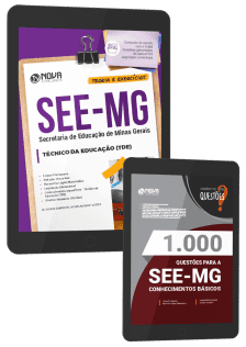 Combo Digital SEE-MG - Técnico da Educação - TDE
