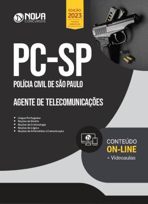 Apostila PC-SP em PDF 2023 - Agente de Telecomunicações