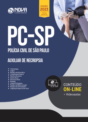 Apostila PC-SP em PDF 2023 - Auxiliar de Necropsia