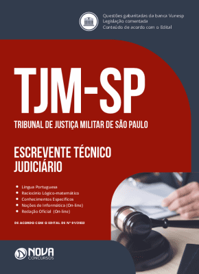 Apostila TJM-SP 2023 - Escrevente Técnico Judiciário