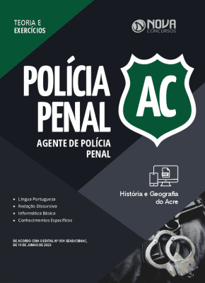 Apostila Polícia Penal - AC 2023 - Agente de Polícia Penal