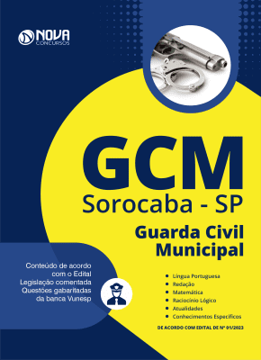 Apostila GCM Sorocaba - SP em PDF 2023 - Guarda Civil Municipal
