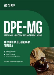 Apostila DPE-MG - Técnico da Defensoria Pública