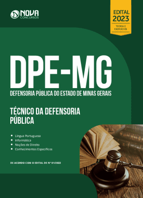 Apostila DPE-MG em PDF 2023 - Técnico da Defensoria Pública