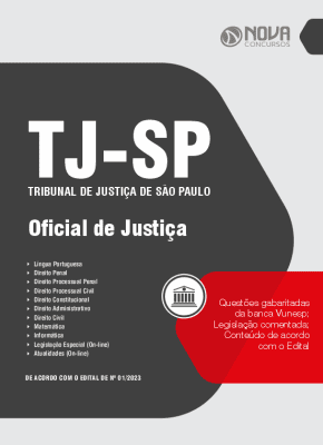 Apostila TJ-SP em PDF 2023 - Oficial de Justiça