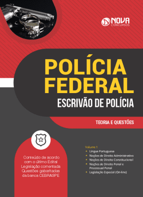 Apostila PF em PDF 2023 - Escrivão de Polícia
