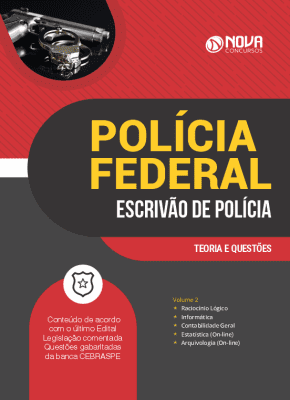 Apostila PF em PDF 2023 - Escrivão de Polícia