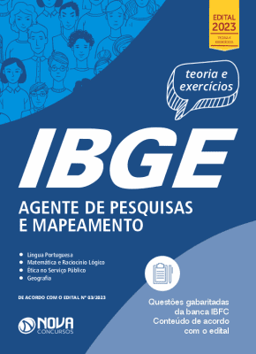 Apostila IBGE em PDF 2023 - Agente de Pesquisa e Mapeamento