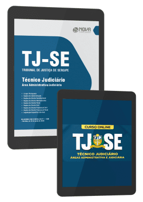 Preparação Completa TJ-SE - Técnico Judiciário - Áreas Administrativa e Judiciária - Digital