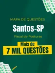 Produto Mapa de Questões Online - Pref. de Santos - Fiscal de Posturas - 7 Mil Questões - Nova Concursos