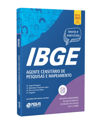 Apostila IBGE 2023 - Agente Censitário de Pesquisas e Mapeamento (Temporário)
