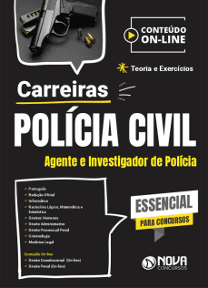 Apostila Carreiras PC 2023 - Agente e Investigador de Polícia Civil