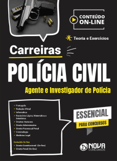 Apostila Carreiras PC em PDF 2023 - Agente e Investigador de Polícia Civil