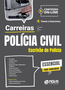 Apostila Carreiras PC em PDF 2023 - Escrivão de Polícia