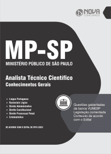 Apostila MP-SP em PDF 2023 - Analista Técnico Científico