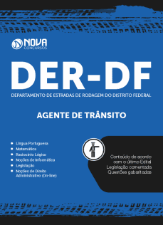 Apostila DER-DF em PDF 2023 - Agente de Trânsito