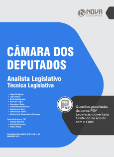 Apostila Câmara dos Deputados 2023 - Analista Legislativo - Técnica Legislativa