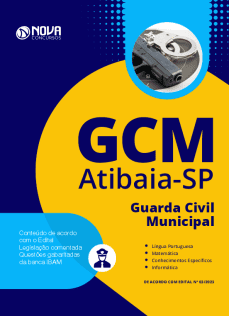 Apostila GCM - Atibaia - SP em PDF 2023 - Guarda Civil Municipal