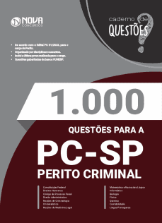 1.000 Questões Gabaritadas PC-SP - Perito Criminal em PDF