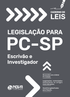 Leis da PC-SP - Escrivão e Investigador em PDF