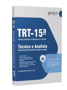 Apostila TRT 15 2023 - Técnico e Analista (Conhecimentos Gerais)