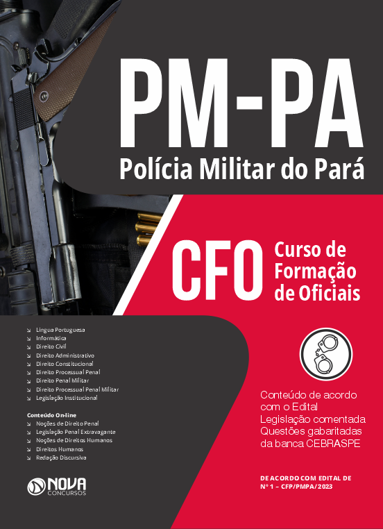 Apostila PM-BA em PDF - Oficial da Polícia Militar - CFO