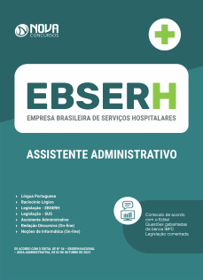 Apostila EBSERH 2023 - Assistente Administrativo