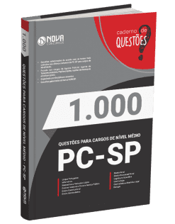 Livro 1.000 Questões Gabaritadas PC-SP  - Nível Médio