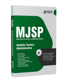 Apostila MJSP 2023 - Analista Técnico Administrativo