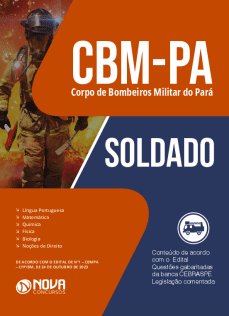 Apostila CBM-PA em PDF 2023 - Soldado