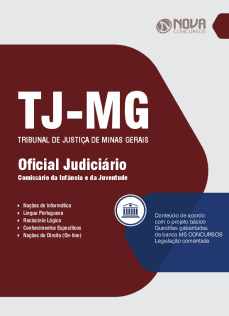 Apostila TJ-MG 2023 - Oficial Judiciário - Comissário da Infância e da Juventude
