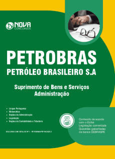 Apostila Petrobras 2024 - Suprimento de Bens e Serviços - Administração