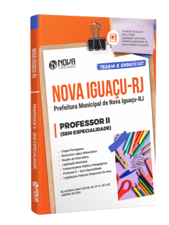 Apostila Prefeitura de Nova Iguaçu - RJ 2024 Professor II