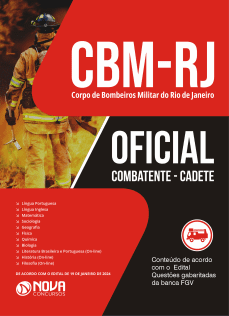 Apostila CBM-RJ 2024 - Oficial Combatente - Cadete