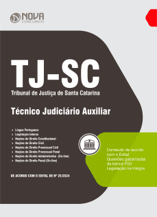 Apostila TJ-SC 2024 - Técnico Judiciário Auxiliar