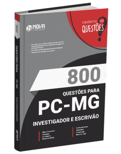 Caderno 800 Questões Gabaritadas PC-MG - Investigador e Escrivão
