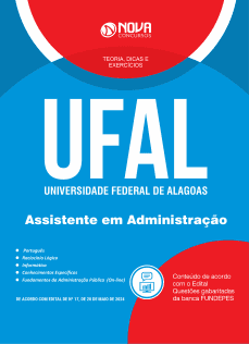 Apostila UFAL 2024 - Assistente em Administração