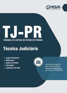 Apostila TJ-PR 2024 - Técnico Judiciário